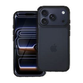 Etui na iPhone 17 Pro / 18 Pro (low camera edge) Matrix Clear czarne
