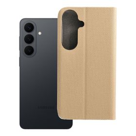 Etui z klapką na Samsung S26 Sensitive Book złote
