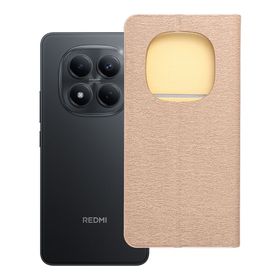 Etui z klapką na Xiaomi Redmi NOTE 15 PRO 5G Luna Book Gold złote
