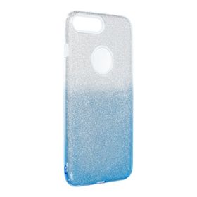 Etui na iPhone 7 PLUS / 8 PLUS Shining transparentne niebieskie