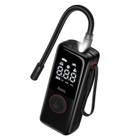 Kompresor samochodowy Hoco bezprzewodowy 4000mAh ZP18 czarny