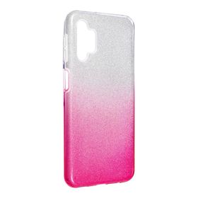 Etui na Samsung A53 5G Shining transparentne różowe