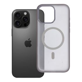 Etui na iPhone 16 PRO MAX Flexline Mag Cover zgodne z MagSafe szare