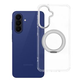 Etui na Samsung A27 Frame Circle Stand zgodne z MagSafe transparentne