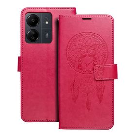 Etui z klapką na Xiaomi Redmi 13C / Poco C65 Mezzo Book łapacz snów magenta
