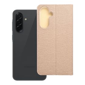 Etui z klapką na Samsung A36 5G Luna Book Gold złote