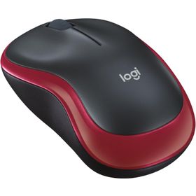 Myszka bezprzewodowa Logitech 2,4G 1000 dpi M185 czerwona