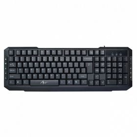 ART klawiatura przewodowa USB A QWERTY AK-47U czarna