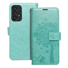 Etui z klapką na Samsung A33 5G Mezzo Book drzewo zielone