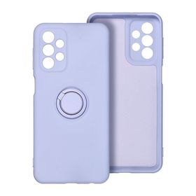 Etui na Samsung A57 5G Silicone Ring fioletowe