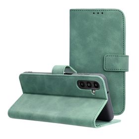 Etui z klapką na Samsung A13 5G / A04S Tender Book zielone