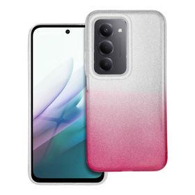 Etui na Xiaomi Redmi 15 4G / 15 5G Shining transparentne różowe
