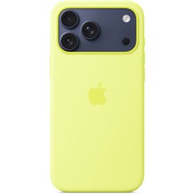 iPhone 17 Pro Max Silicone Case with MagSafe – Neon Yellow 0INT