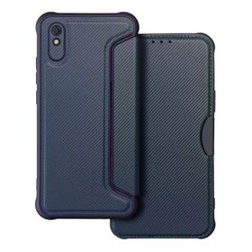 Etui z klapką na Xiaomi Redmi 9AT / Redmi 9A Razor Book niebieskie