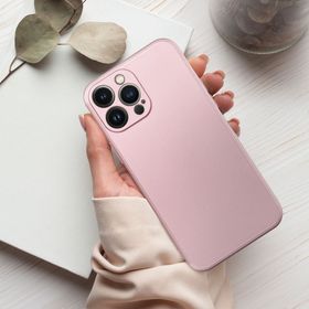 Etui na iPhone 13 Metallic różowe