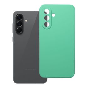 Etui na Samsung A56 5G Silicone 2mm (camera protection) miętowe