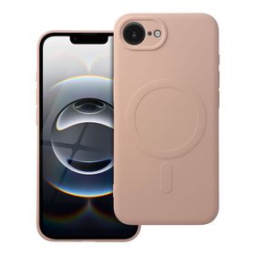 Etui na iPhone 16e (SE 4 2025) / 17e Silicone Mag Cover zgodne z MagSafe (camera protection) różowe