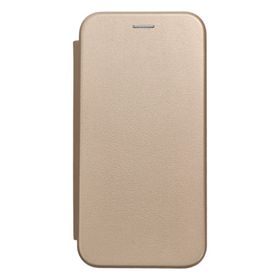 Etui z klapką na Samsung A35 Elegance Book złote