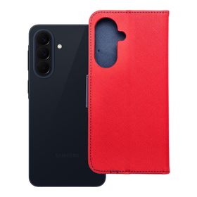 Etui z klapką na Samsung A57 5G Fancy Book czerwono-granatowe