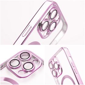 Etui na iPhone 17 Electro Mag Cover zgodne z MagSafe złoto różowe