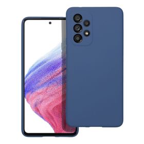 Etui na Samsung A53 5G Silicone niebieskie