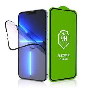 Szkło hybrydowe Bestsuit Flexible 5D Full Glue do iPhone 17 Pro Max / 18 Pro Max czarny