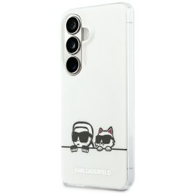 KARL LAGERFELD futerał do SAMSUNG S26 Plus KLHMS26M6HPKACH (Magnetic IML K&C Peekaboo) transparentny