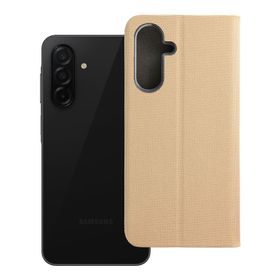 Etui z klapką na Samsung A26 5G Sensitive Book złote