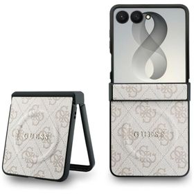 GUESS futerał do SAMSUNG GALAXY Z FLIP 8 kompatybilny z MagSafe (4G Classic) różowy