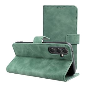 Etui z klapką na Samsung A54 5G Tender Book zielone