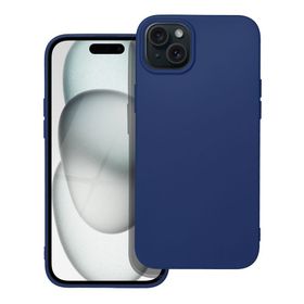 Etui na iPhone 15 PLUS Soft ciemnoniebieskie