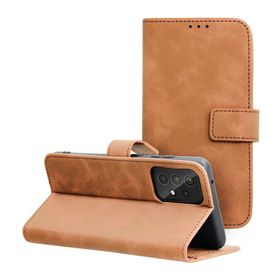 Etui z klapką na Samsung A52 5G / A52 LTE ( 4G ) / A52s 5G Tender Book brązowe