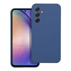 Etui na Samsung A54 5G Silicone niebieskie