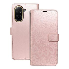 Etui z klapką na Xiaomi Redmi A5 ( 173,3 x 79,4 x 8,26) Mezzo Book mandala złoto-różowe