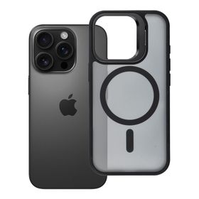 Etui na iPhone 16 PRO Forcell F-Protect Shadow Stand Premium zgodne z MagSafe czarne 0INT