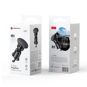 Uchwyt na telefon do samochodu magnetyczny Forcell F-Grip MagElite do kratki czarny