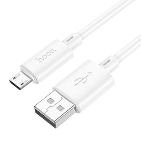 Kabel USB A do Micro USB Hoco 2,4A 1 m X88 biały