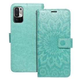 Etui z klapką na Xiaomi Redmi NOTE 10 5G / Poco M3 PRO / Poco M3 PRO 5G Mezzo Book mandala zielone
