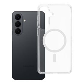 Etui na Samsung S26 PLUS Clear Mag Cover Elite (STR / NIEŻÓŁKNĄCY) zgodne z MagSafe transparentne