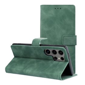Etui z klapką na Samsung S24 ULTRA Tender Book zielone