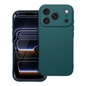 Etui na iPhone 17 Pro / 18 Pro (low camera edge) Matt ciemnozielone