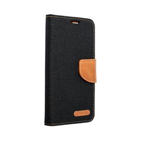 Etui z klapką na Samsung A35 5G Canvas Book czarne