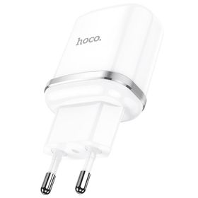 Ładowarka sieciowa do telefonu Hoco USB A QC3.0 3A 18W N3 biała