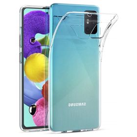 Etui na Samsung A51 Back Case Ultra Slim 0,5 mm transparentne