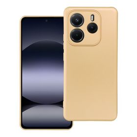 Etui na Xiaomi Redmi Note 14 5G Metallic złote