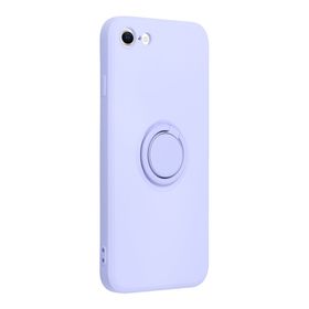 Etui na iPhone 7 / 8 / SE 2020 / SE 2022 Silicone Ring fioletowe