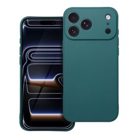 Etui na iPhone 17 Pro Max / 18 Pro Max (low camera edge) Matt ciemnozielone