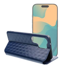 Etui z klapką na Xiaomi Redmi NOTE 15 PRO Plus 5G Cubic Book niebieskie