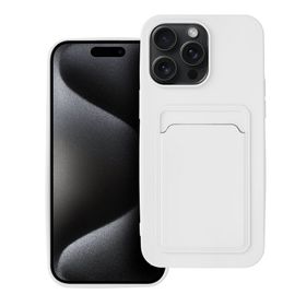 Etui na iPhone 15 PRO MAX Card Case białe