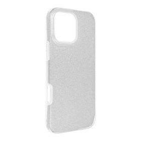 Etui na iPhone 16 PRO MAX Shining srebrne